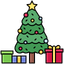 Christmas tree icon